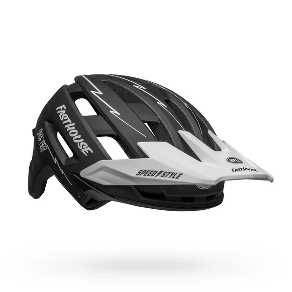 Bell Super Air Spherical MIPS Helmet Small Fasthouse Matte White/Black