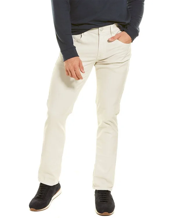 Hudson Jeans Blake White Slim Straight Leg Jean