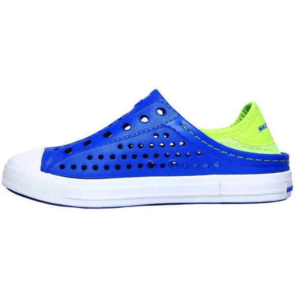 Skechers Boys Sandals Guzman Steps Aqua Surge Blue/Lime