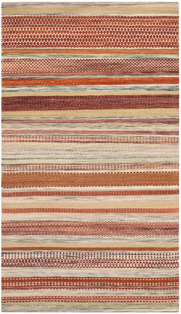 Safavieh Striped Kilim Beige 2 ft. 3 in. x 12 ft. Runner Rug