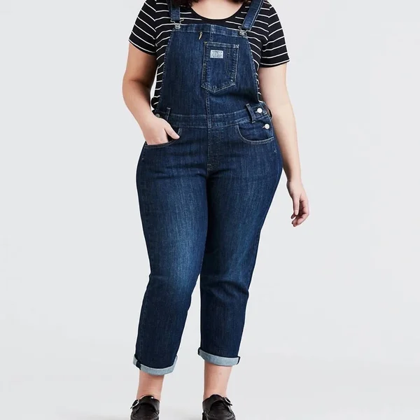 Plus Size Women's Levi&s Denim Overalls, Size 20W - Blue