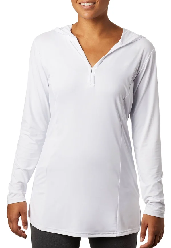 Columbia Women's Chill River Hooded Tunic - Xs - White