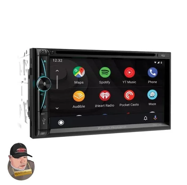 7x22 Bluetooth Radio AM/FM MP3 USB Apple Car Play Double DIN LCD Touch Screen