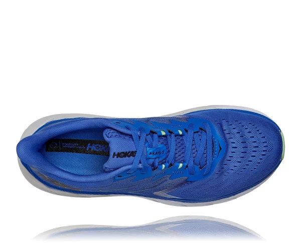 Hoka One One Men's Arahi 5 Shoe - 12 - Dazzling Blue, Black
