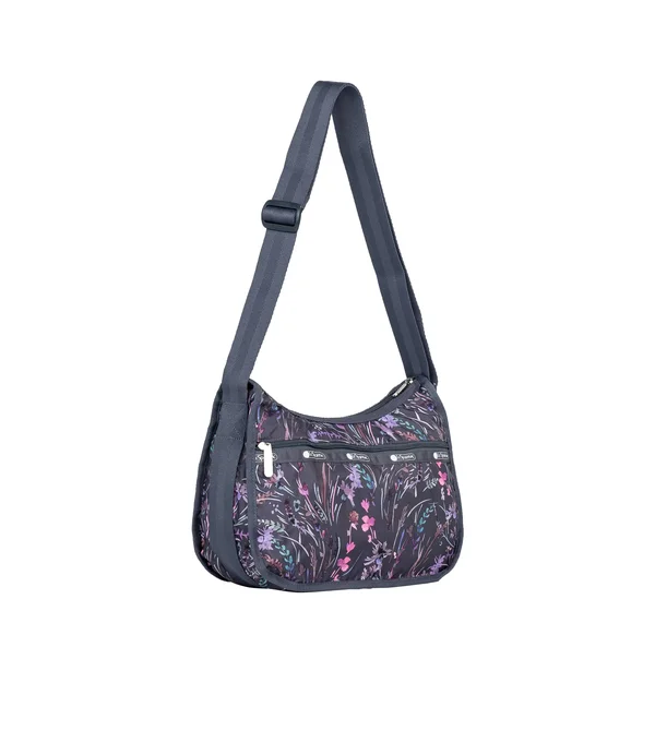 Lesportsac Classic Hobo - Windswept Floral Shadow Print Windswept Floral Shadow Print - 22.86 x 30.48 x 13.34 cm