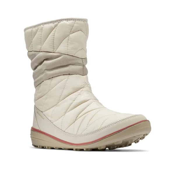 Columbia Women's Heavenly Slip II Omni-Heat Boots - Size 5.5 - Whitetan