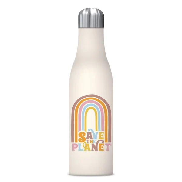 Studio Oh! Save The Planet Insulated Stainless Steel Water Bottle
