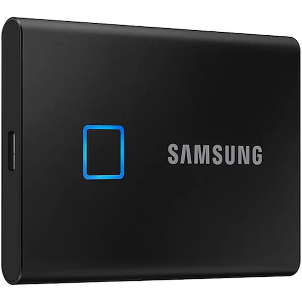 Samsung Portable SSD T7 Touch 500 GB External SSD - MU-PC500K - USB 3.2 Gen 2 - USB-C