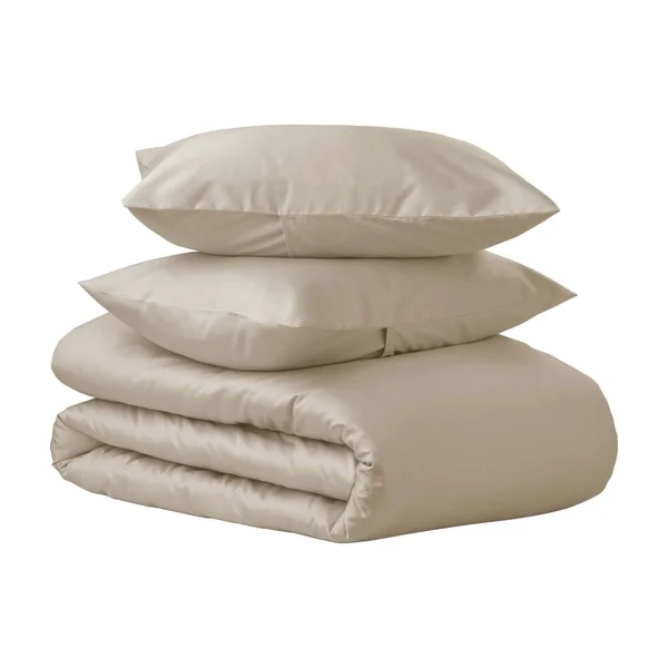 Kensington 3 Piece Duvet Set by Welhome - Size: Full, Queen, Buff