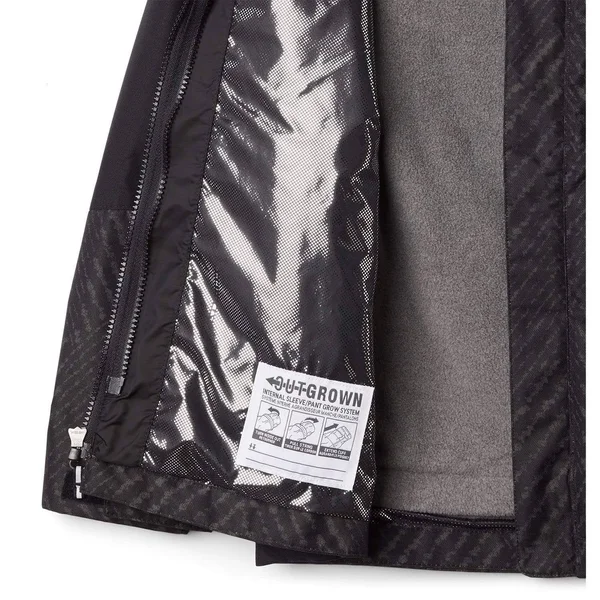 Columbia Boys& Bugaboo II Fleece interchange Jacket - XL - Black Chevron Print, Black