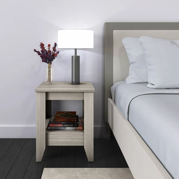 Prue Classic Nightstand Gray - Eco Dream