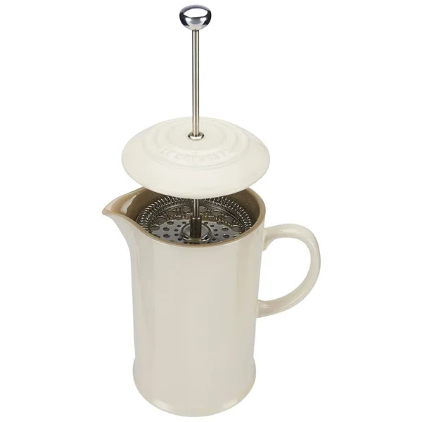 Le Creuset Stoneware Cafetiere, Almond