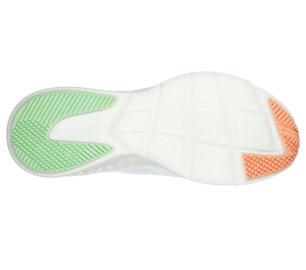 Skechers Women's GOrun Smart Hyper Sneaker - White/Orange