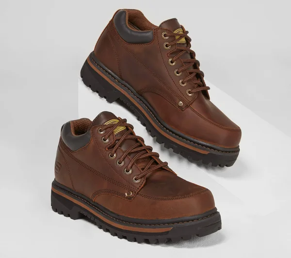 Skechers Men's Mariners Utility Boot - Dark Brown