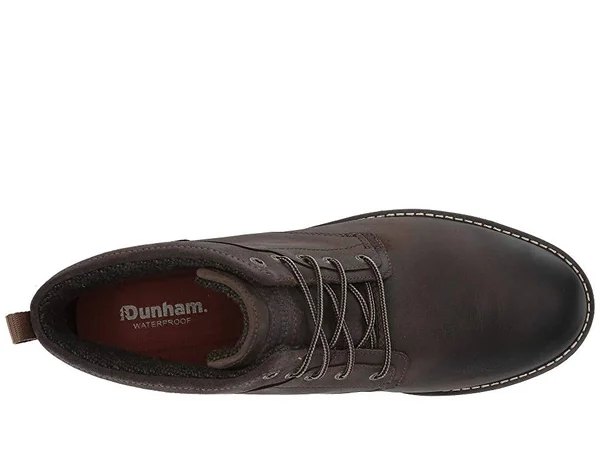 Dunham Jake Plain Toe Boot 11.5 Men's Dark Brown