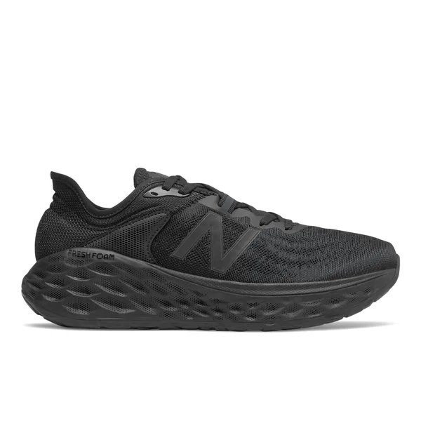 New Balance Men's Black Fresh Foam More V2 Running Shoes - Size: 12.5
