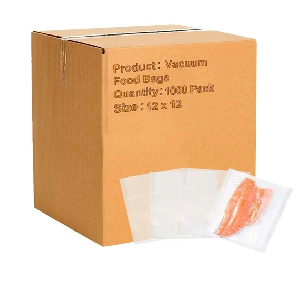 1000 Pack Clear Poly-Nylon Laminated Vacuum Pouches 12x22 x 12x22 3 Mil