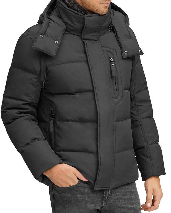 Marc New York Men's Baltic Parka - Black - Size Small