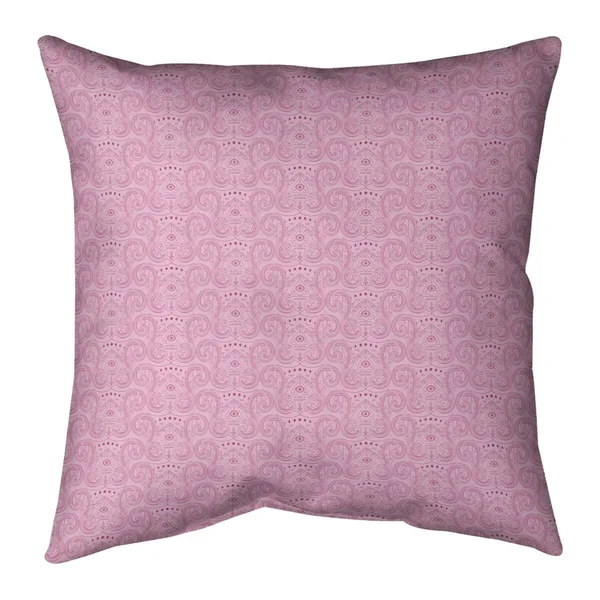 FunThird Eye Pattern Throw Pillow - 16 x 16 - Blue Pastel - Polyester