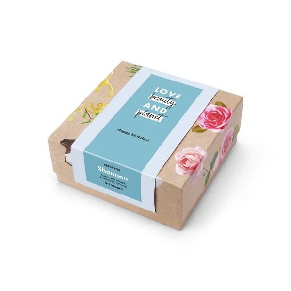 Personalised Love, Beauty & Planet Gift Set - Coconut Water & Mimosa Flower