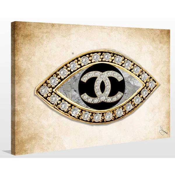 Picture Perfect International by Jodi Couture Protection 2x22 Giclee Print Canvas Wall Art - 30 Inches x 40 Inches x 1.5 Inches