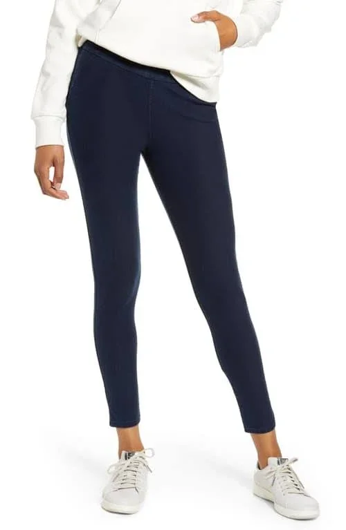Women's Nordstrom The Denim Leggings - Size Medium - Blue