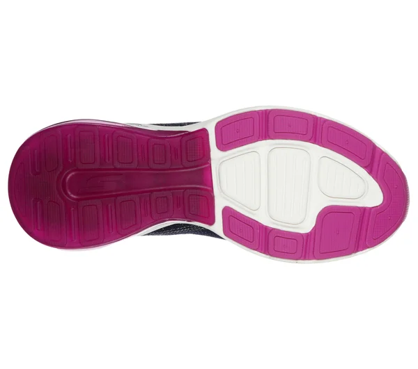 Skechers GOrun Air - Silver Sparkle Navy - Pink - Size 7.5