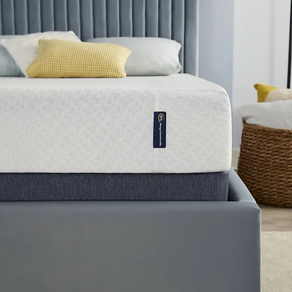 Serta - Sheer Slumber 8” Medium Firm Gel Memory Foam Mattress-in-a-Box