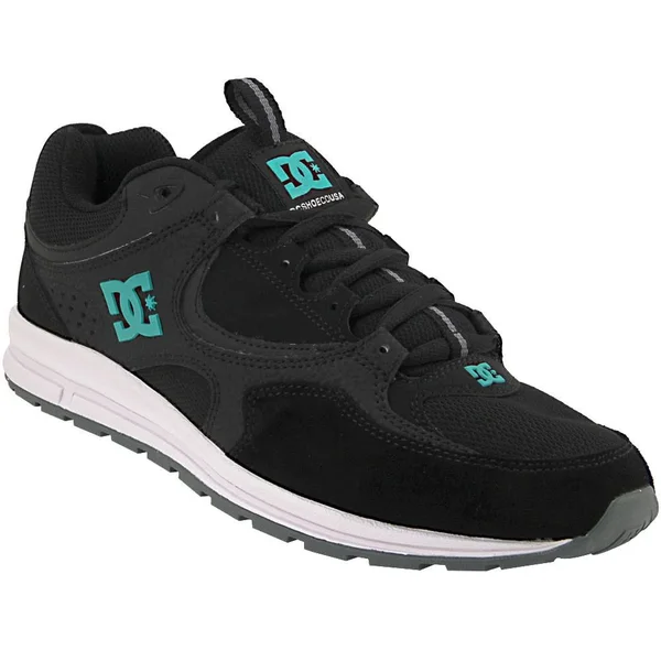 DC Shoes Men's Kalis Lite Shoes Black, Turquoise 13