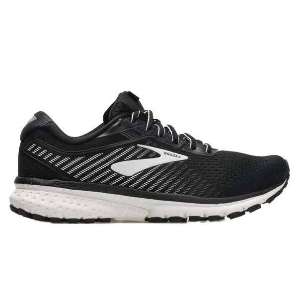 Brooks Ghost 12 11.5, Black/Ebony/White (Men's)