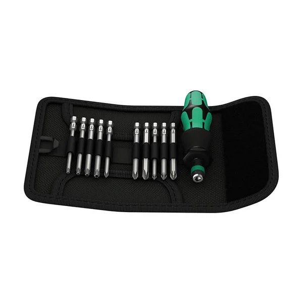 Wera 05059293001 Kraftform Kompakt 60 Torque 1.2 - 3.0 NM Torque Screwdriver Set - 17 Piece