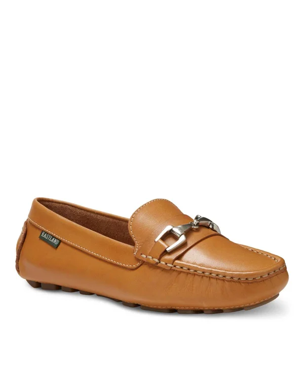 Women's Eastland Olivia Loafers in Camel Size 9 Medium