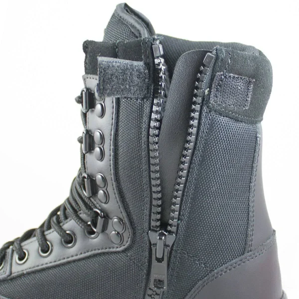 Mil-Tec Tactical Side Zip Boots - Black - US 7