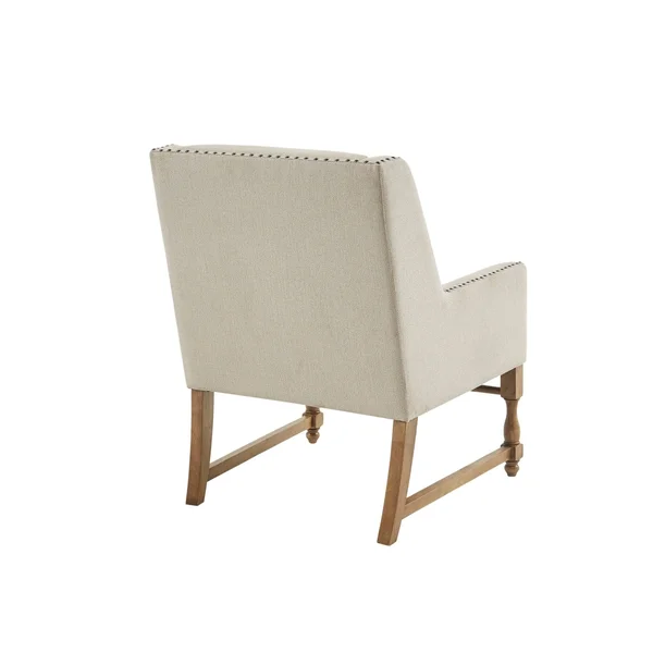 Martha Stewart Cream Belden Accent Chair