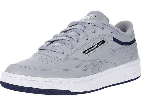 Reebok Unisex Club C Revenge Men's Shoes in Cool Shadow/Collegiate Navy/White Size M 12.5 - W 14 - Court Shoes
