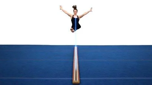 Tumbl Trak Laser Balance Beam Pro - 16-Feet