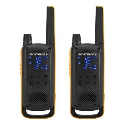 Walkie-Talkie Motorola T82 Extreme RSM (2 Pcs) Black Yellow