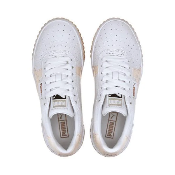 Puma Cali White/Rosewater Women's Shoes, White/Pink, Size: 7