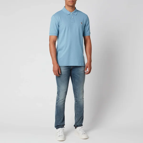 PS by Paul Smith Regular Polo T Shirt Blue