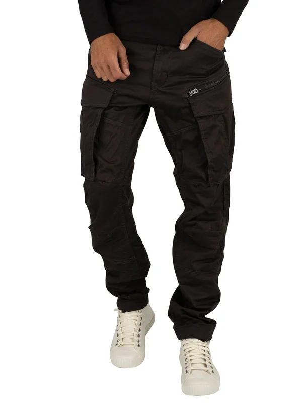 G-Star Raw Rovic Zip 3D Straight Tapered - Brown - Casual Pants
