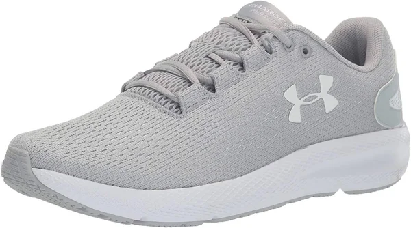 Under Armour Men's Charged Pursuit 2 Running Shoes - Gray, 14