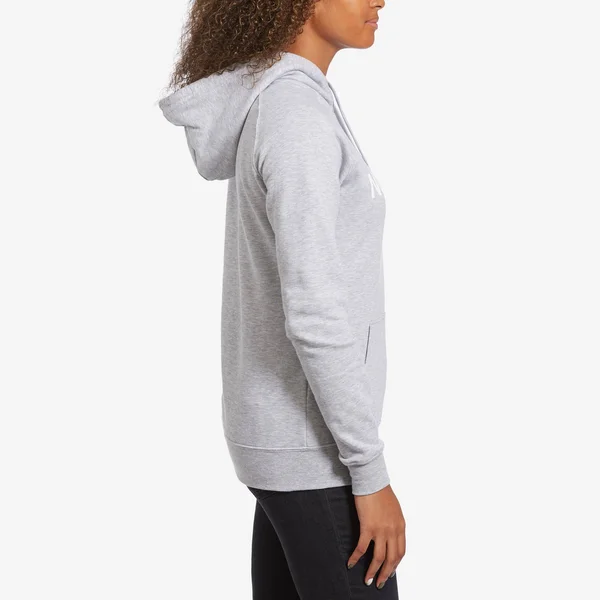 The North Face Half Dome Pullover Hoodie - Women's TNF Light Grey Heather/TNF White - Xs