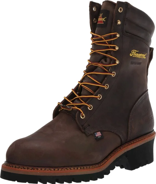 Thorogood Men's Logger Series 9x22 Waterproof Steel Toe Looger Boot