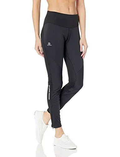 Salomon Women's Trail Runner WS Tight-Large Black