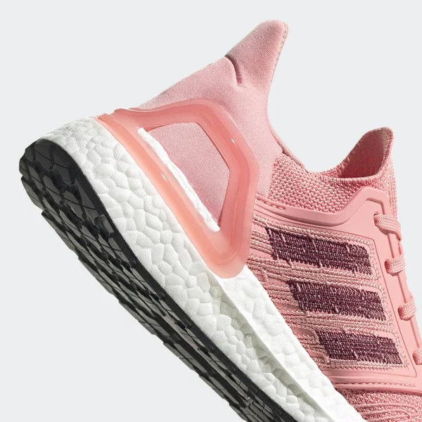 Adidas Ultraboost 20 Glory Pink/Maroon Women's Running Shoes, Size: 11