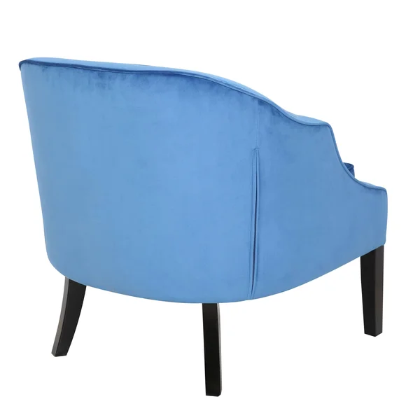 LumiSource Sofia Accent Chair Blue Velvet