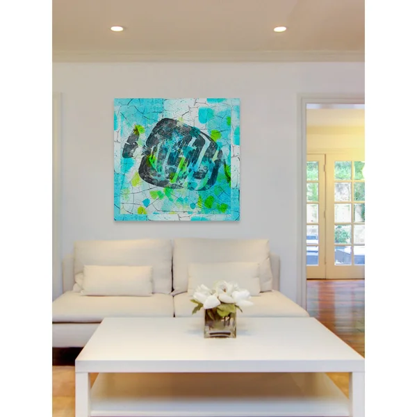 Marmont Hill - Handmade The Reefs Inhabitant Print on Wrapped Canvas