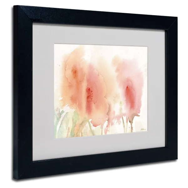 Trademark Fine Art Coral Composition Canvas Art by Sheila Golden - Wood Frame, Size: 16 x 20
