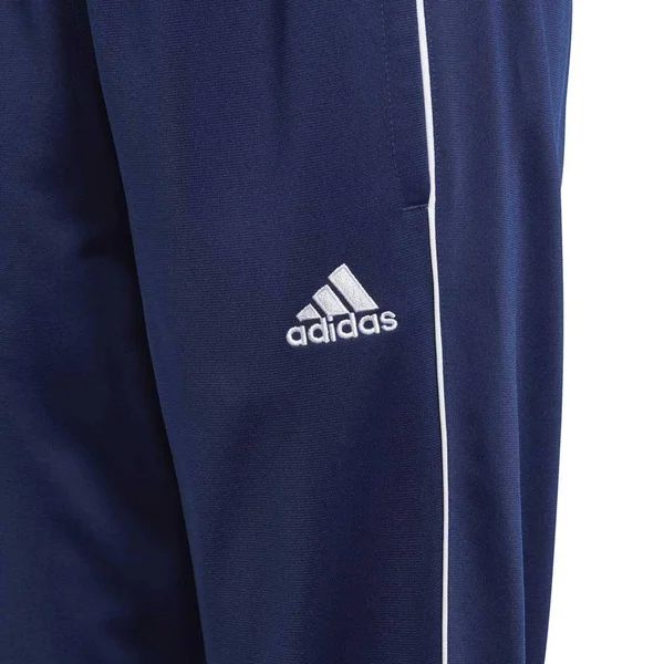 Adidas (Teamwear) Core 18 Poly Pants-Youth - Dark Blue