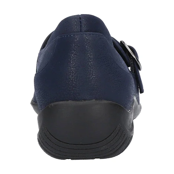 Easy Street Cinnamon Women's Slip on - Navy Size 8